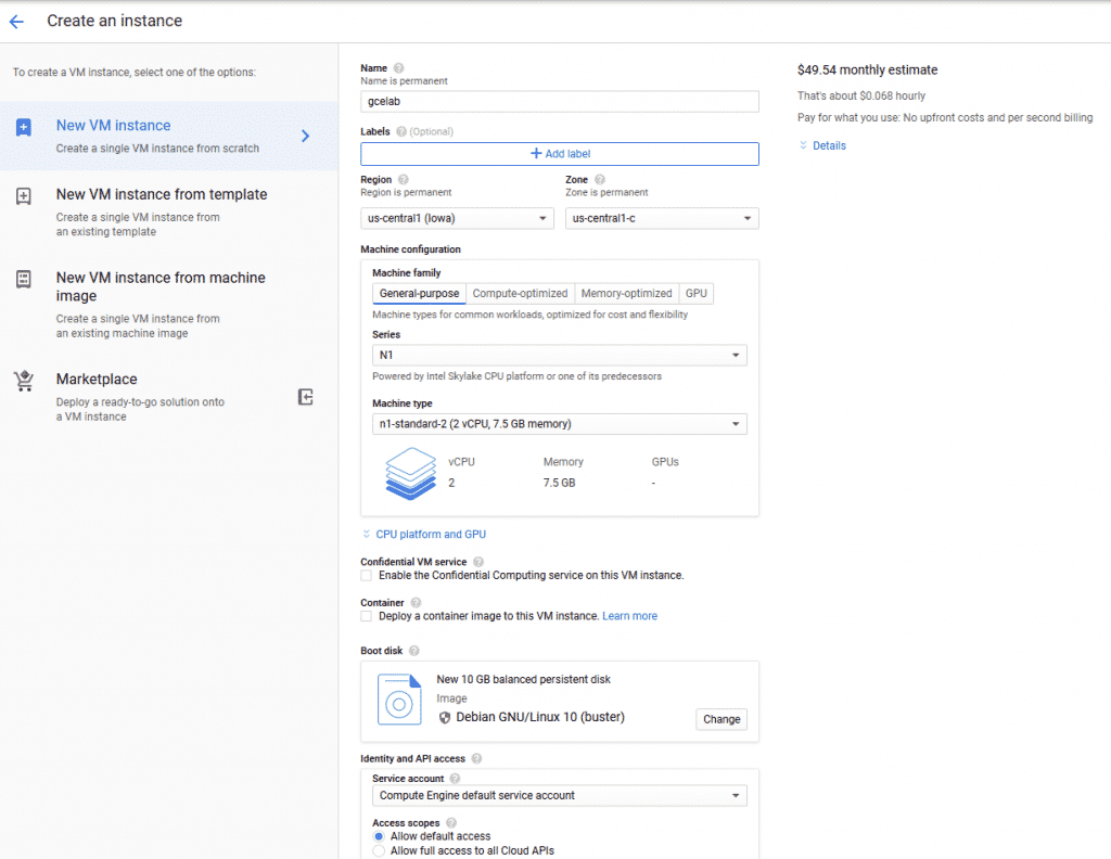 Google Compute Engine, Architecting, Google Cloud, Virtual Machines, VPC Networking, IAM, Data Storage, Load Balancing, Autoscaling, Monitoring